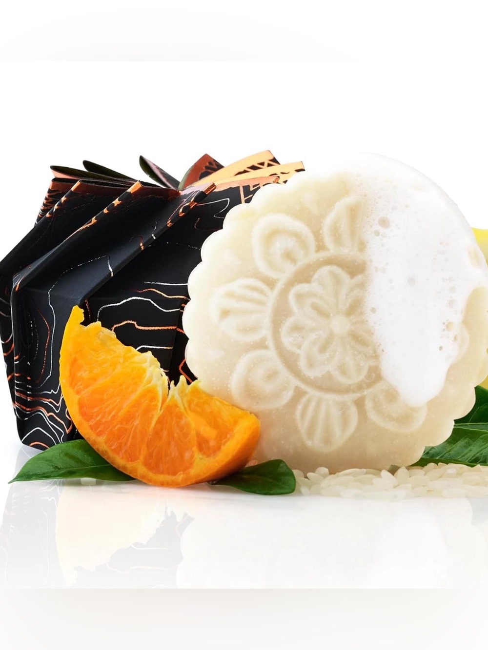 Viori Citrus Yao™ Clarifying Shampoo Bar with Rice Water & Rice shampoo